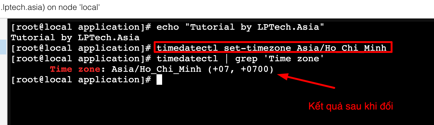 Cách thay đổi Timezone trên CentOS 7 Linux Server