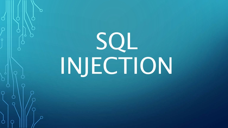 Bảo mật website trước lỗi sql injection