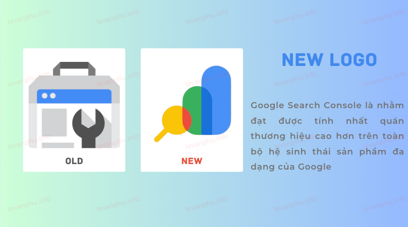 Google Search Console thay đổi Logo Mới 2025