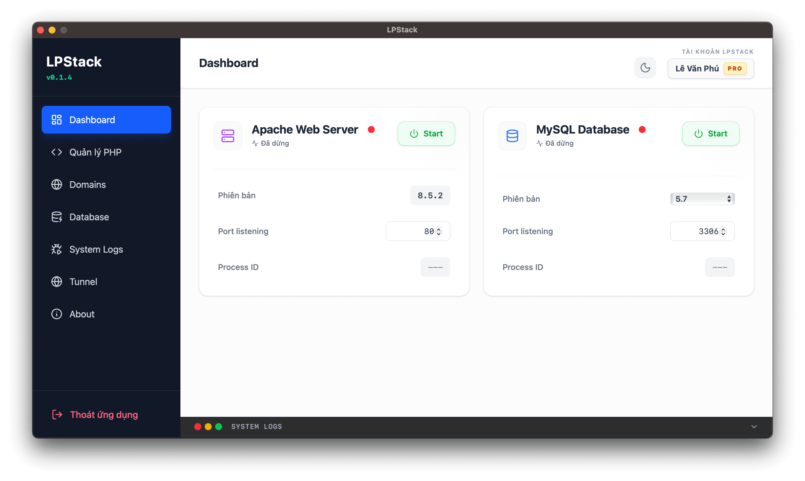 LPStack Server: Giải pháp thay thế XAMPP và MAMP năm 2026