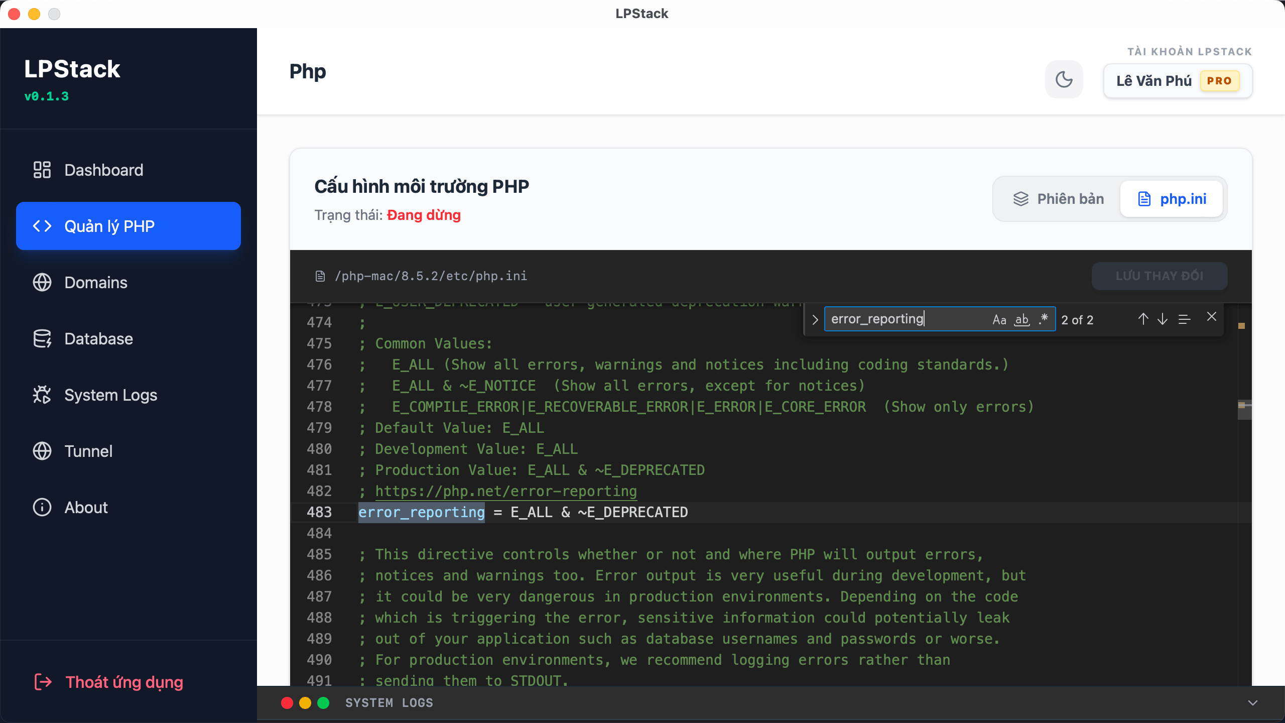 LPStack Server: Giải pháp thay thế XAMPP và MAMP năm 2026